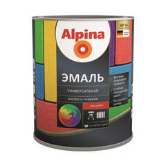 Эмаль универсальная Alpina / Альпина глянцевая