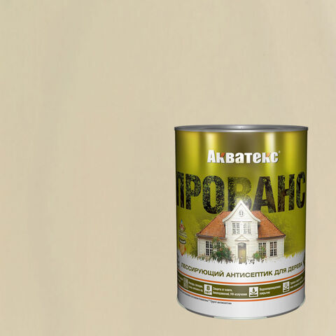 Лессирующий антисептик для дерева Акватекс Прованс