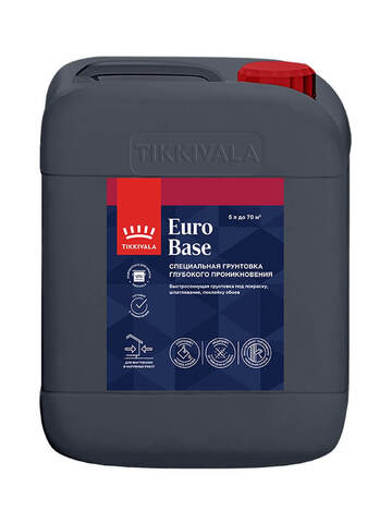 Грунтовка глубокого проникновения Tikkivala Euro Base / Тиккивала Евро