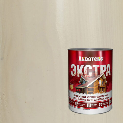 Защитно-декоративное покрытие для древесины Акватекс Экстра