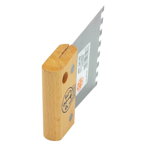 Шпатель трапецевидный крупнозубчатый Pavan 541/D | Паван