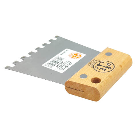 Шпатель трапецевидный крупнозубчатый Pavan 541/D | Паван