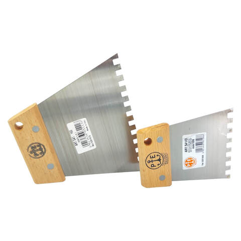 Шпатель трапецевидный крупнозубчатый Pavan 541/D | Паван