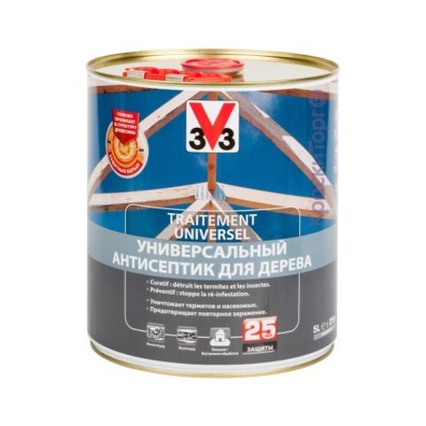 Универсальный антисептик для дерева V33 Traitement Universal