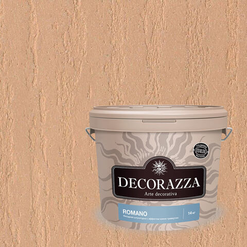 Декоративная штукатурка с эффектом камня травертина Decorazza Romano / Декорацца Романо