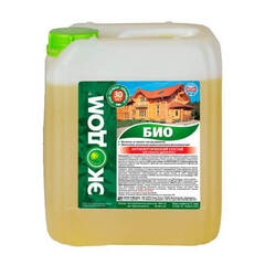 Антисептический состав для защиты древесины бледно-зеленый Экодом Био