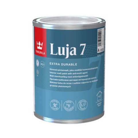 Краска для влажных помещений Tikkurila Luja 7 / Тиккурила Луя 7 матовая