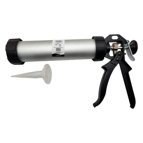 Пистолет закрытый алюминиевый для герметиков Deltaroll / Дельтарол