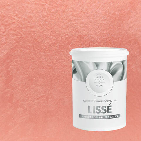 Декоративная штукатурка с эффектом блестящего шелка Vincent Decor Lisse / Винсент Декор Лиссе