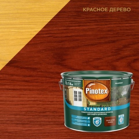 Пропитка восковая для древесины Pinotex Standard / Пинотекс Стандарт