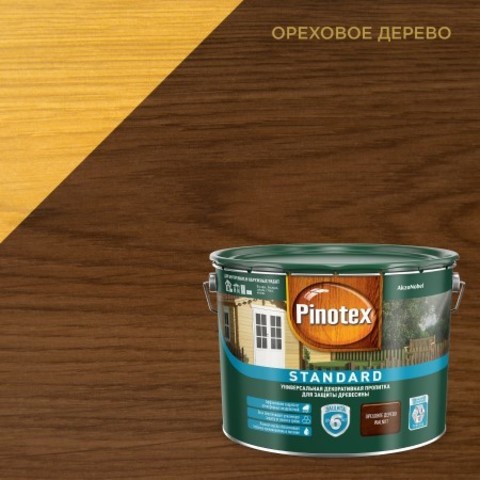 Пропитка восковая для древесины Pinotex Standard / Пинотекс Стандарт