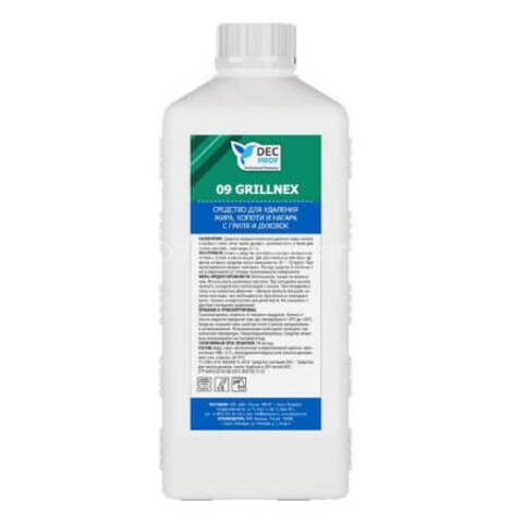 Средство для удаления жира, копоти и нагаров с гриля и духовок DEC PROF 09 Grillnex / ДЭК Проф