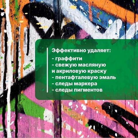 Удалитель граффити, маркера, краски Prosept Duty Graffiti / Просепт Дёти Граффити