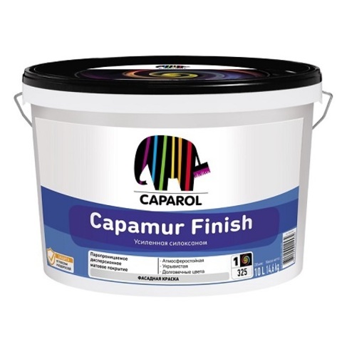 Краска фасадная Caparol Capamur Finish / Капарол Капамур Финиш матовая