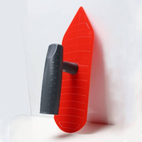 Кельма пластиковая остроугольная для декоративных штукатурок Boldrini / Болдрини