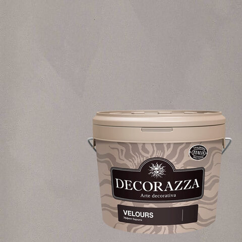 Декоративная штукатурка с эффектом мягкого нежного бархата Decorazza Velours / Декорацца Велюр