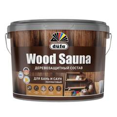 Деревозащитный состав для бань и саун Dufa Wood Sauna / Дюфа Вуд Сауна