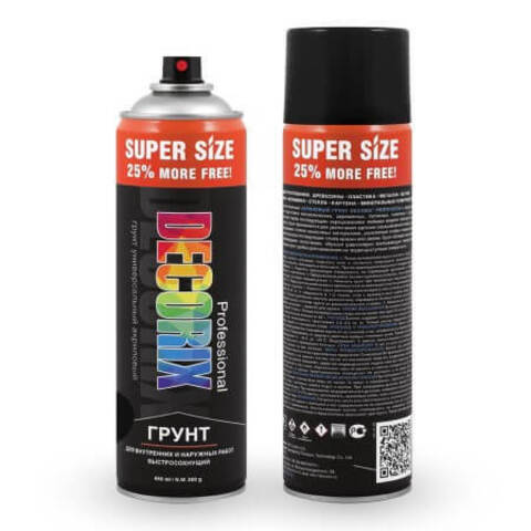 Грунт акриловый универсальный Decorix Professional Super Size / Декорикс