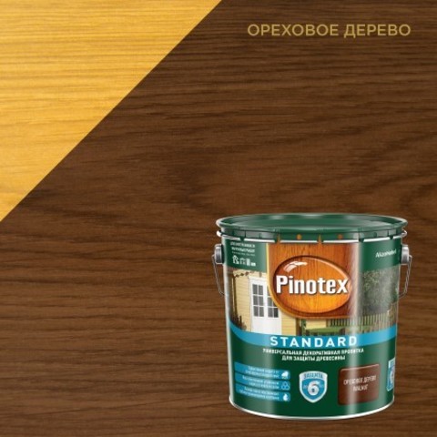 Пропитка восковая для древесины Pinotex Standard / Пинотекс Стандарт