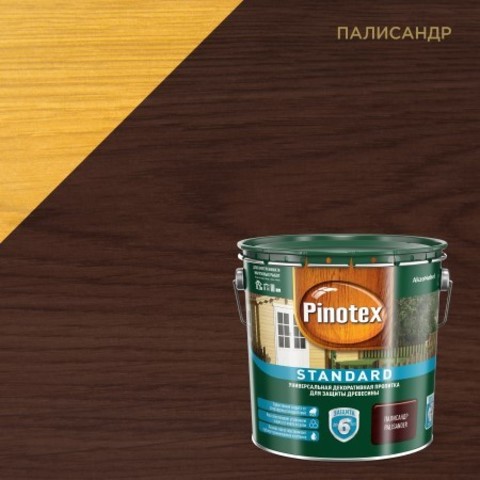 Пропитка восковая для древесины Pinotex Standard / Пинотекс Стандарт