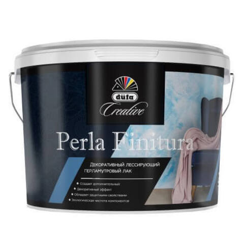 Лак лессирующий Dufa Creative Perla Finitura / Дюфа Креатив Перла Финитура