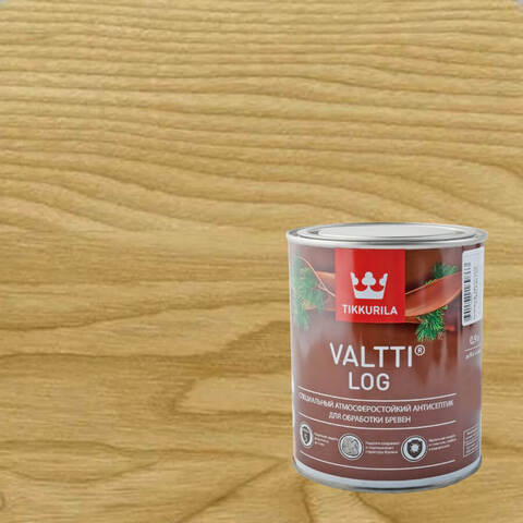 Антисептик для бревен Tikkurila Valtti Log / Тиккурила Валтти Лог