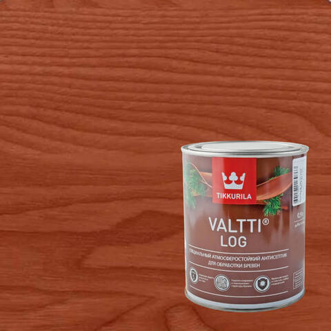 Антисептик для бревен Tikkurila Valtti Log / Тиккурила Валтти Лог