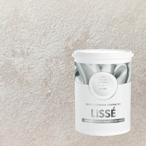 Декоративная штукатурка с эффектом блестящего шелка Vincent Decor Lisse / Винсент Декор Лиссе