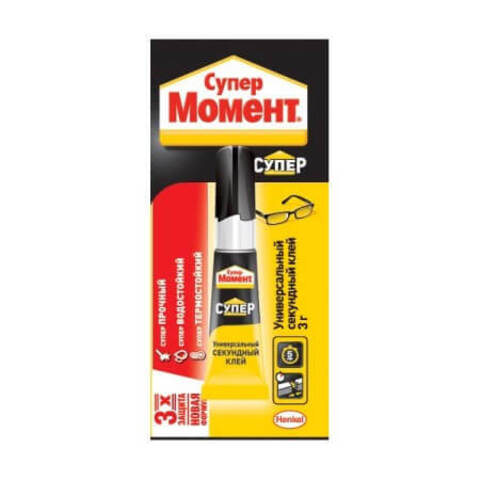Клей универсальный секундный Супер Момент