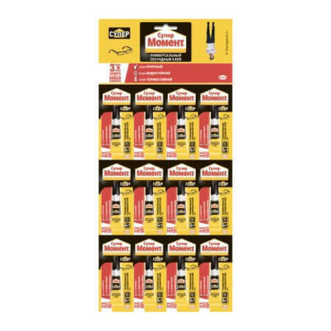 Клей универсальный секундный Супер Момент