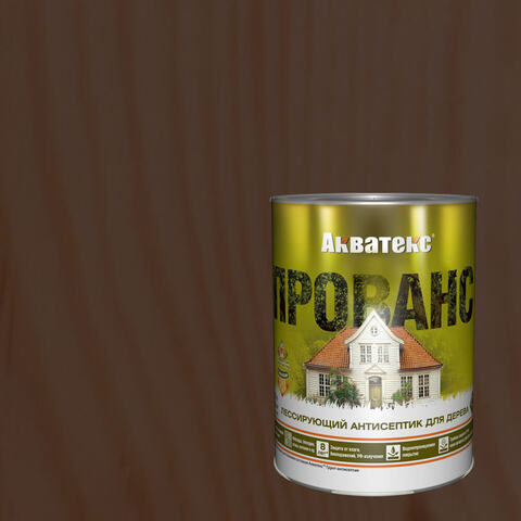 Лессирующий антисептик для дерева Акватекс Прованс