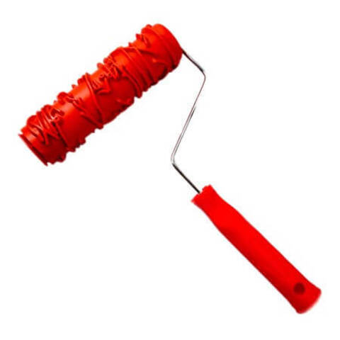 Валик декоративный резиновый жесткий 18 см STMDecor EG T / СТМДекор