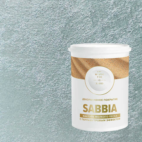 Декоративная штукатурка с эффектом перламутрового песка Vincent Decor Sabbia / Винсент Декор Саббия