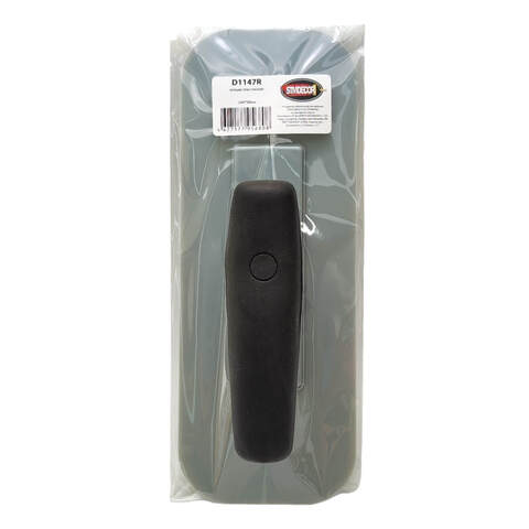 Кельма венецианская пластиковая овальная мягкая серая со сточенными краями STMDecor D1147R / СТМДеко