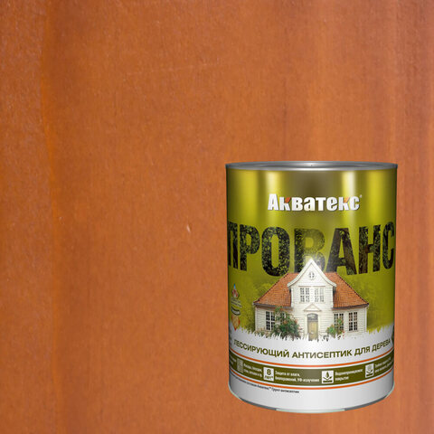 Лессирующий антисептик для дерева Акватекс Прованс