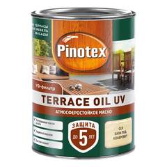 Масло для террас и садовой мебели Pinotex Terrace Oil UV  / Пинотекс Ойл