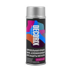 Краска антикоррозийная цинк алюминиевая для защиты металла Decorix / Декорикс