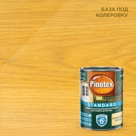 Пропитка восковая для древесины Pinotex Standard / Пинотекс Стандарт