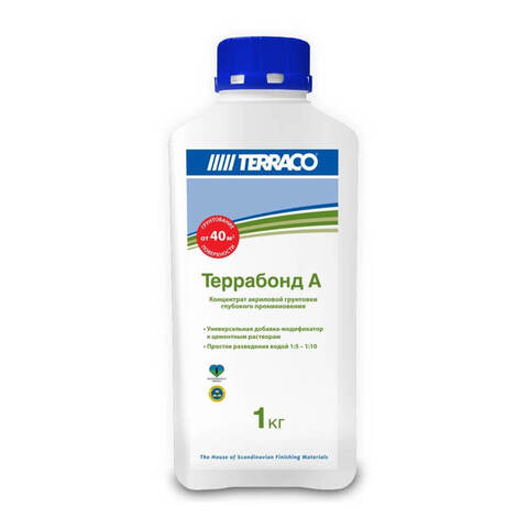 Грунтовка универсальная концентрированная Terraco Terrabond A / Террако Террабонд А