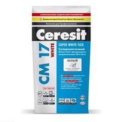 Клей для плитки Ceresit СМ 17 White / Церезит СМ 17