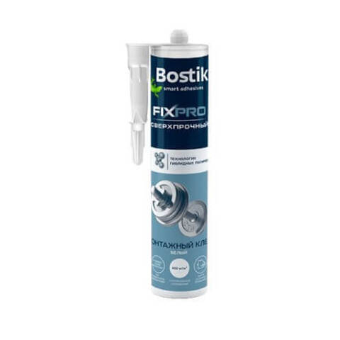 Клей монтажный гибридный сверхпрочный Bostik FIXPRO / Бостик