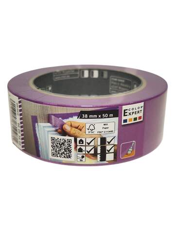 Лента фиолетовая Color Expert SensitiveLine Washi 9609 / Колор Эксперт