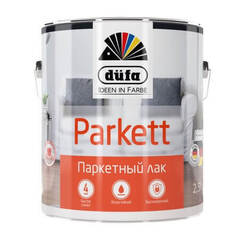 Лак паркетный алкидно уретановый, полуматовый Dufa Retail Parkett / Дюфа Ритейл Паркетт