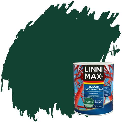 Грунт-эмаль быстросохнущая по ржавчине Linnimax / Линнимакс