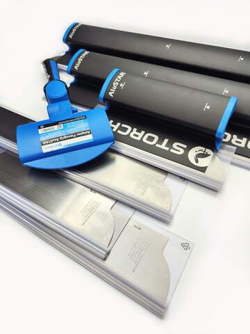 Набор черных шпателей Storch Flexogrip Alustar 326101 / Шторх