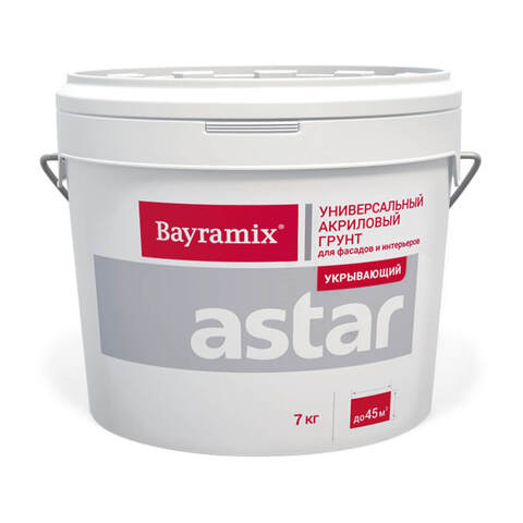 Грунт укрывающий Bayramix / Байрамикс Астар для декоративных штукатурок