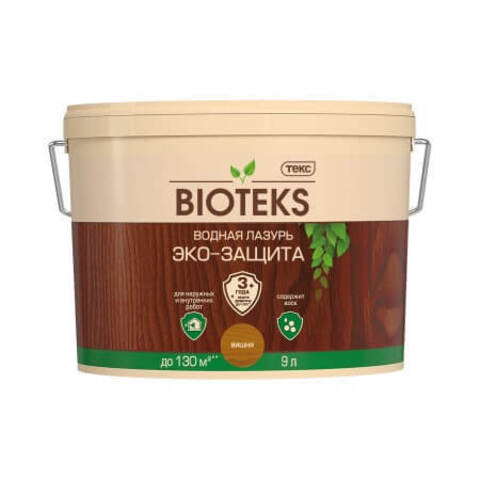 Водная лазурь для древесины Bioteks / Биотекс Эко-защита