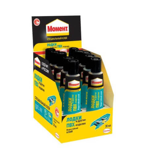 Клей специальный водостойкий Момент Лодки и ПВХ