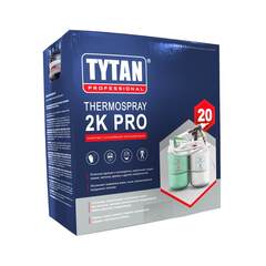 Комплект двухкомпонентной напыляемой теплоизоляции Tytan Professional Thermospray 2K Pro / Титан
