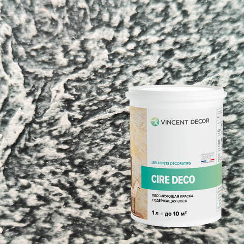 Краска декоративная лессирующая с воском Vincent Decor Cire Deco / Винсент Декор Сир Деко